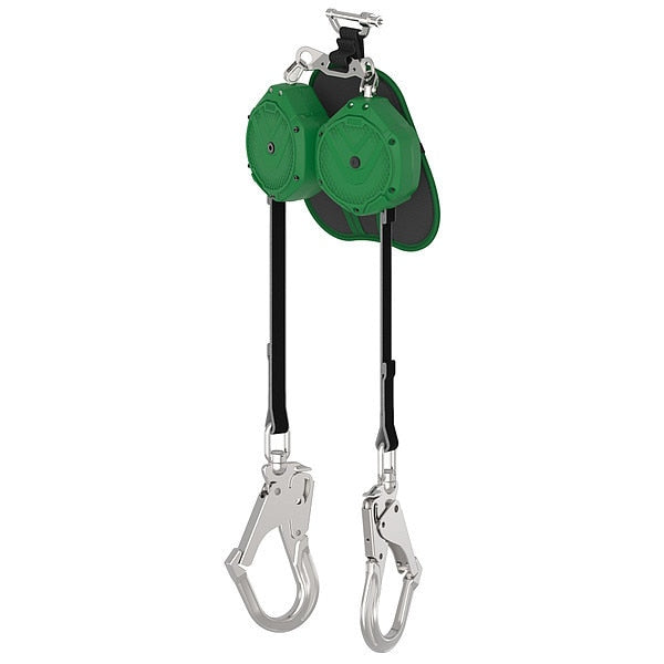 Self-Retracting Lifeline, 10 ft L, 2Legs