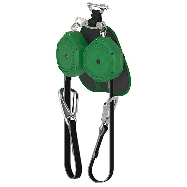 Self-Retracting Lifeline, 10 ft L, 2Legs
