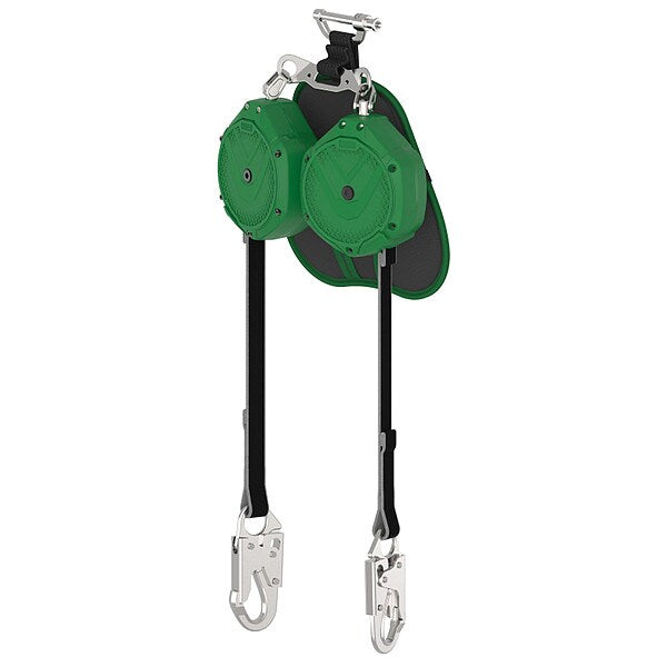 Self-Retracting Lifeline, 10 ft L, 2Legs