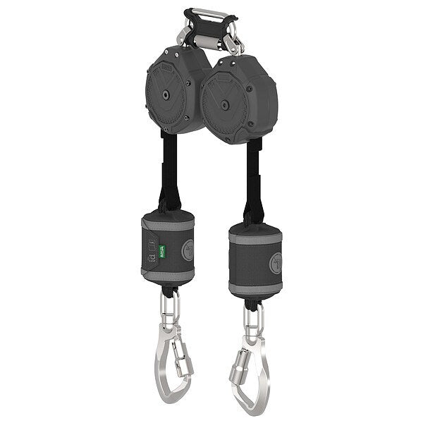 Self-Retracting Lifeline, 6 ft L, 2Legs