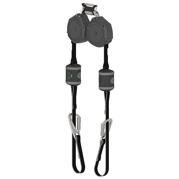 Self-Retracting Lifeline, 10 ft L, 2Legs