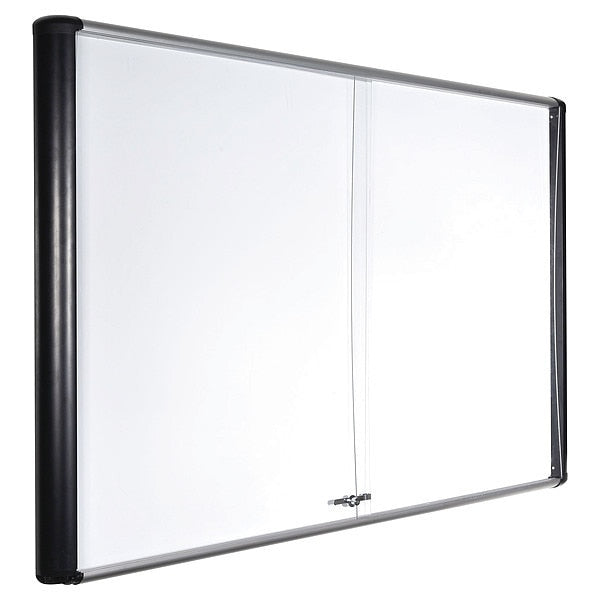 Enclosed Porcelain Bulletin Board 72