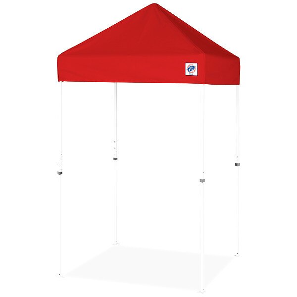 Shelter, Red, 5 ft W, 5 ft L