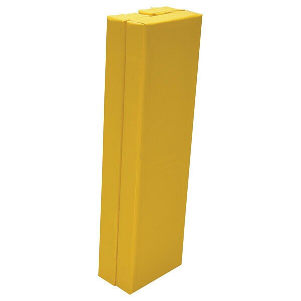Column Protector, Yllw, 36inH, 11inW, I-Beam