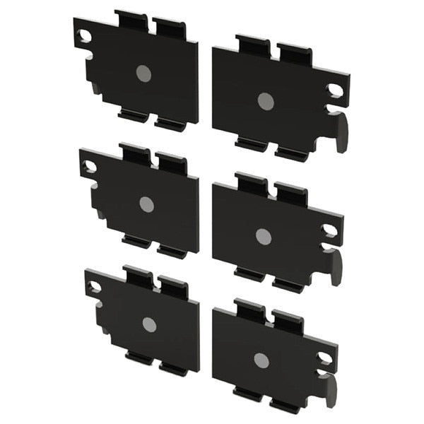 Welded Wire Bolt-On Clips Kit, PK6