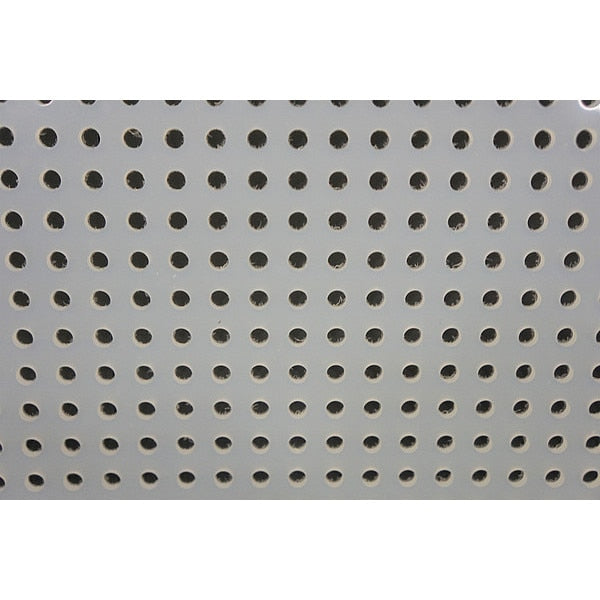 White polypropylene Perforated Sheet 32