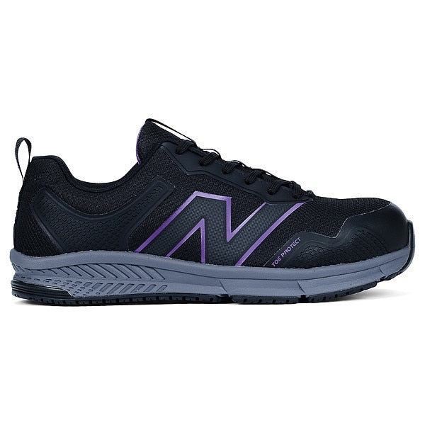 Athletic Shoe, B, 9 1/2, Black, PR