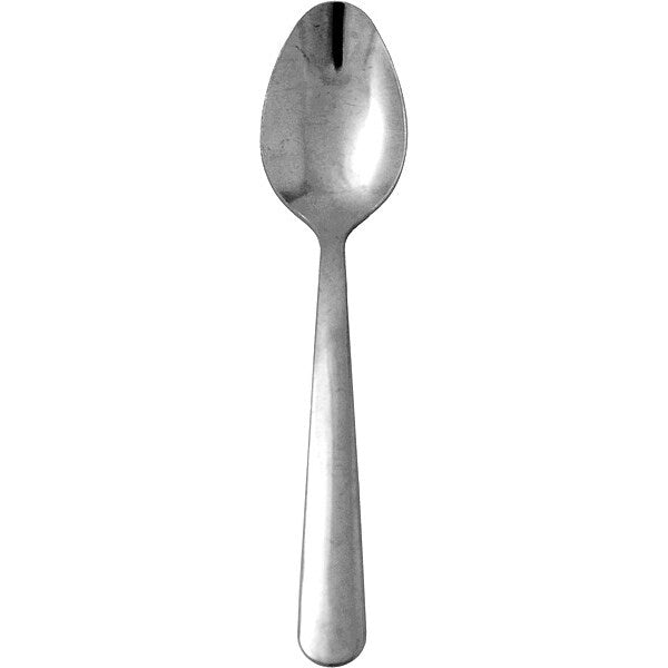 Teaspoon, 5 7/8 in L, Silver, PK12