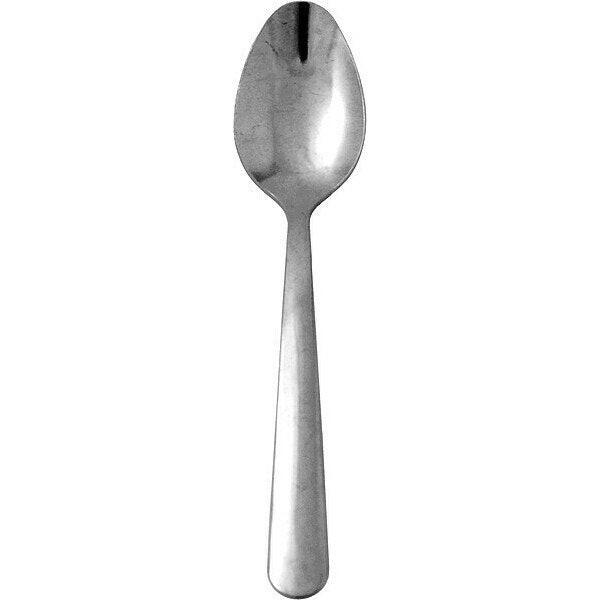 Teaspoon, 5 5/8 in L, Silver, PK36