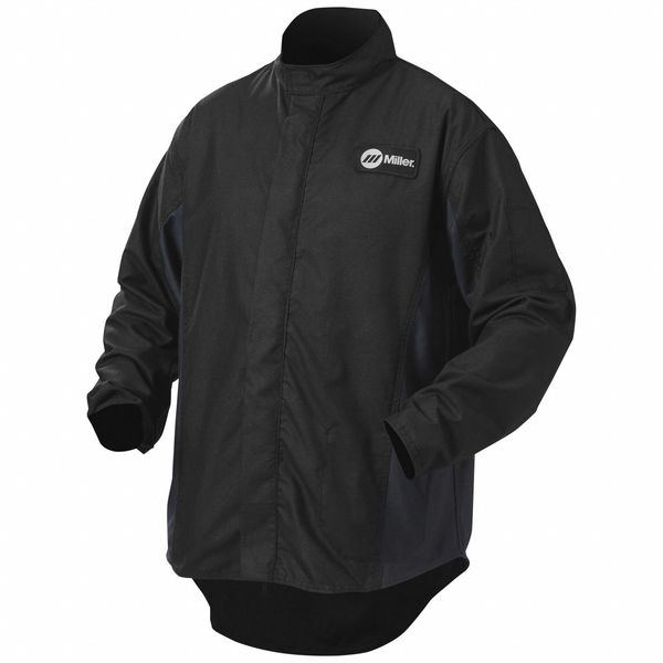 Welding Jacket, Black/Navy, S