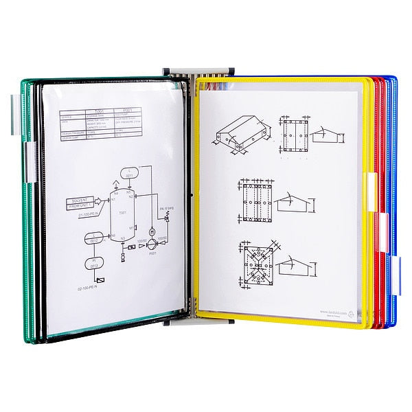Document Wall Display, 12 1/2Hx20L In