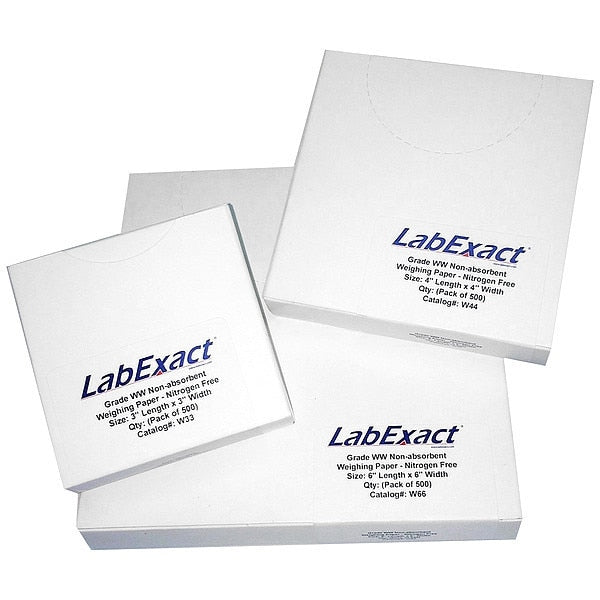 Weighing Paper, 6 In. L, 6 In. W, PK500