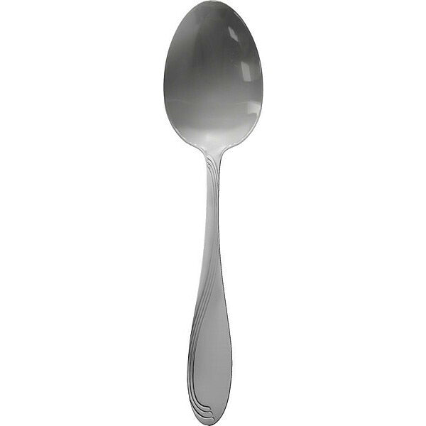 Dessert Spoon, 7 1/4 in L, Silver, PK12