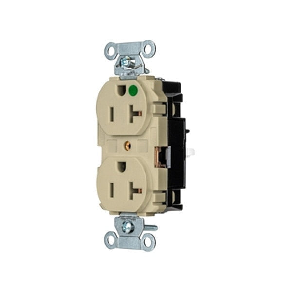 Receptacle, 1 hp, 125V AC, NEMA 5-20R