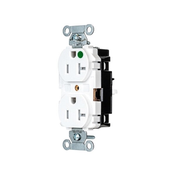 Receptacle, 1 hp, 125V AC, NEMA 5-20R