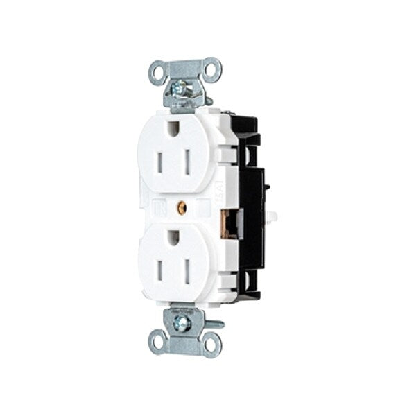 Receptacle, 1/2 hp, 125V AC, NEMA 5-15R