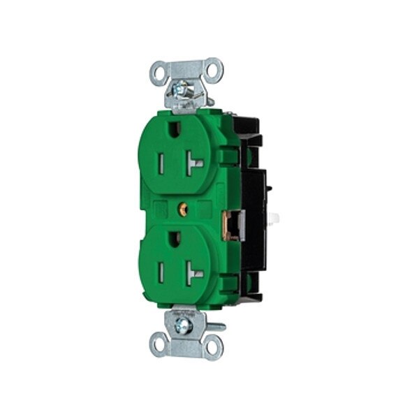 Receptacle, 1 hp, 125V AC, NEMA 5-20R