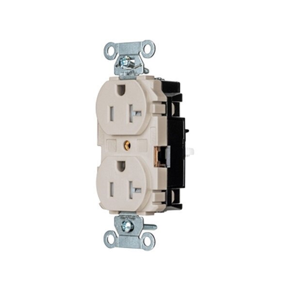 Receptacle, 1 hp, 125V AC, NEMA 5-20R