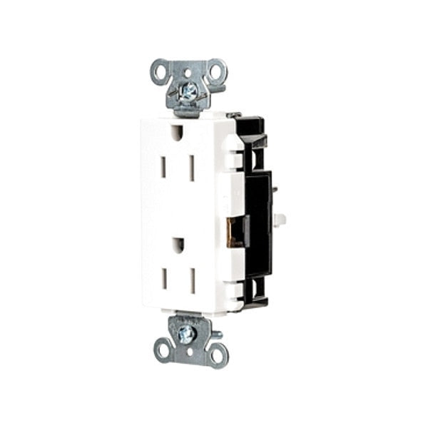 Receptacle, 1/2 hp, 125V AC, NEMA 5-15R