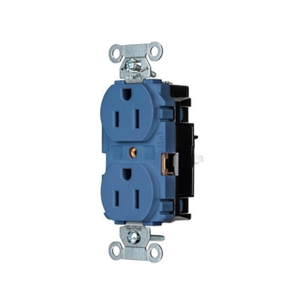 Receptacle, 1/2 hp, 125V AC, NEMA 5-15R