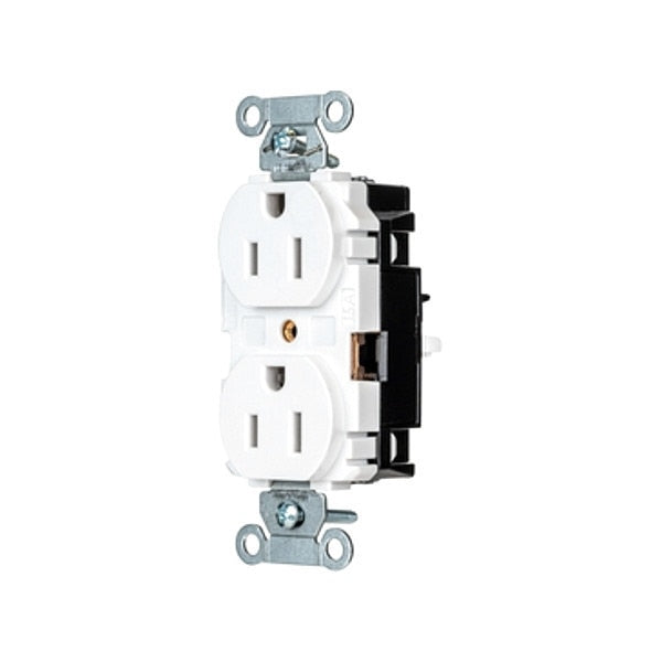 Receptacle, 1/2 hp, 125V AC, NEMA 5-15R