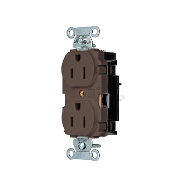 Receptacle, 1/2 hp, 125V AC, NEMA 5-15R