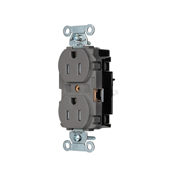 Receptacle, 1/2 hp, 125V AC, NEMA 5-15R