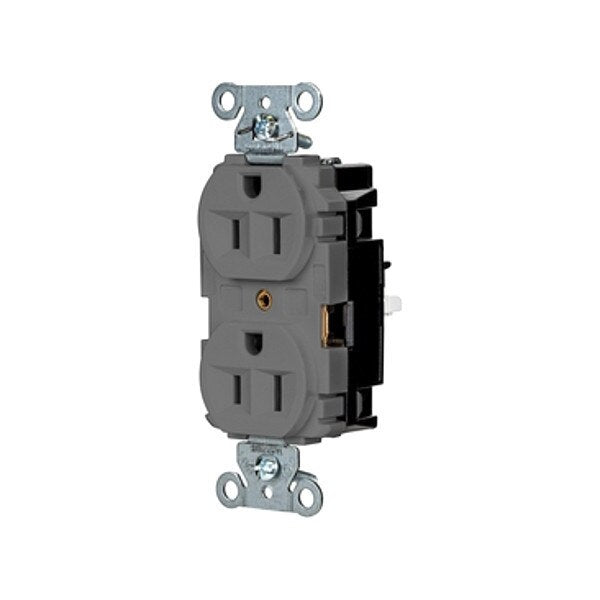 Receptacle, 1/2 hp, 125V AC, NEMA 5-15R