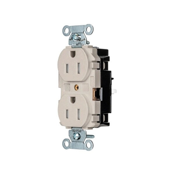 Receptacle, 1/2 hp, 125V AC, NEMA 5-15R