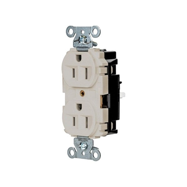 Receptacle, 1/2 hp, 125V AC, NEMA 5-15R