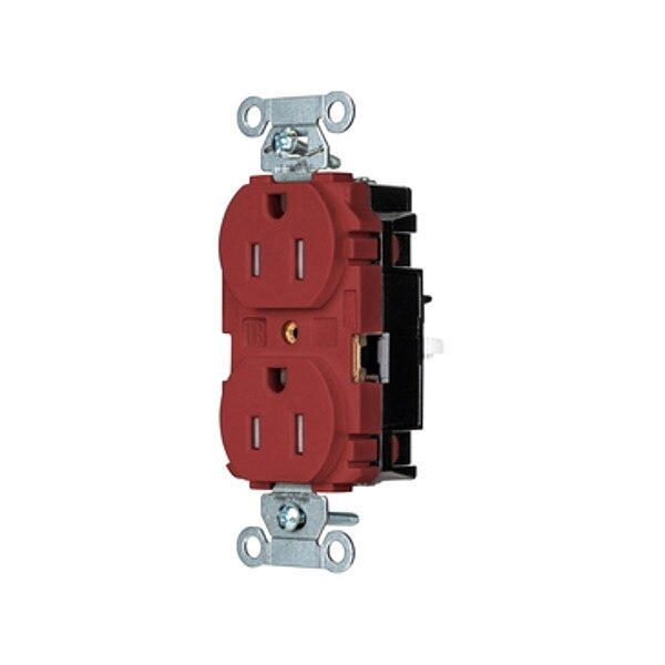 Receptacle, 1/2 hp, 125V AC, NEMA 5-15R