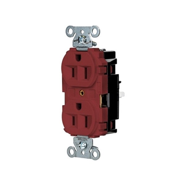 Receptacle, 1/2 hp, 125V AC, NEMA 5-15R
