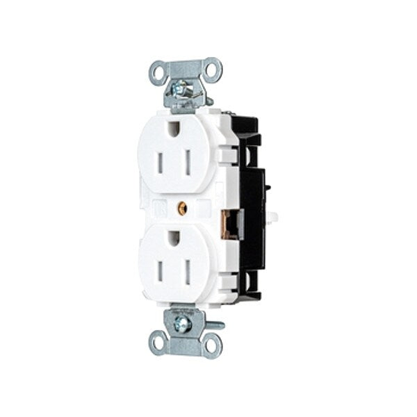 Receptacle, 1/2 hp, 125V AC, NEMA 5-15R