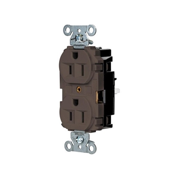 Receptacle, 1/2 hp, 125V AC, NEMA 5-15R