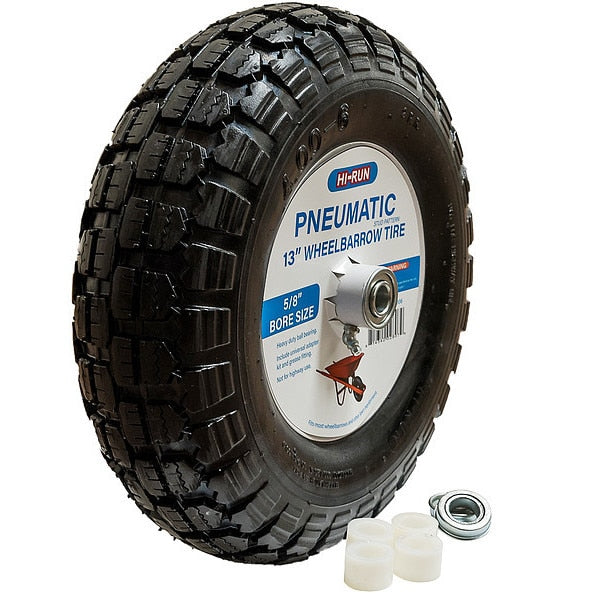 Tires and Wheels, 300 lb, Wheel Barrow