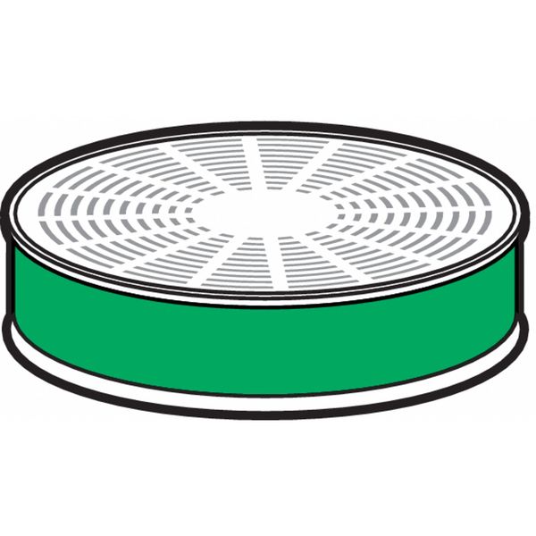 Cartridge, Threaded, AM, MA, Green, 10 PK, NIOSH