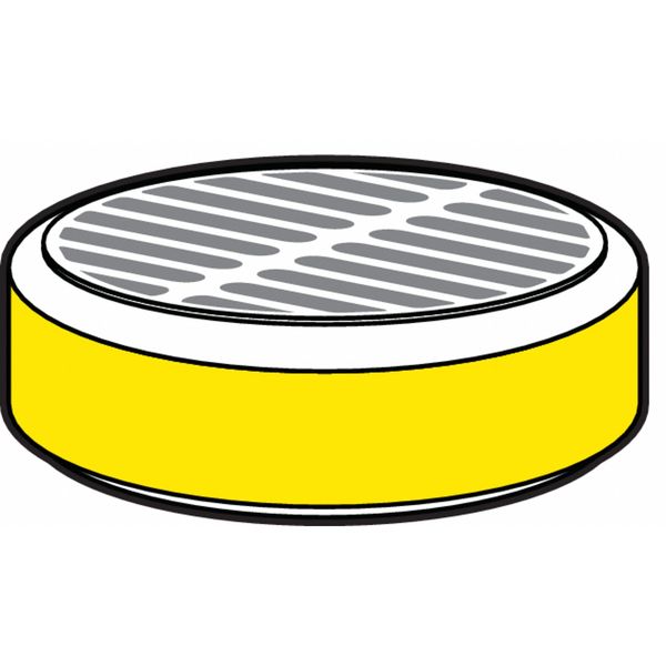 Cartridge, Snap On/Off, OV, AG, CL, HC, SD, CD, HF, Yellow, 10 PK, NIOSH