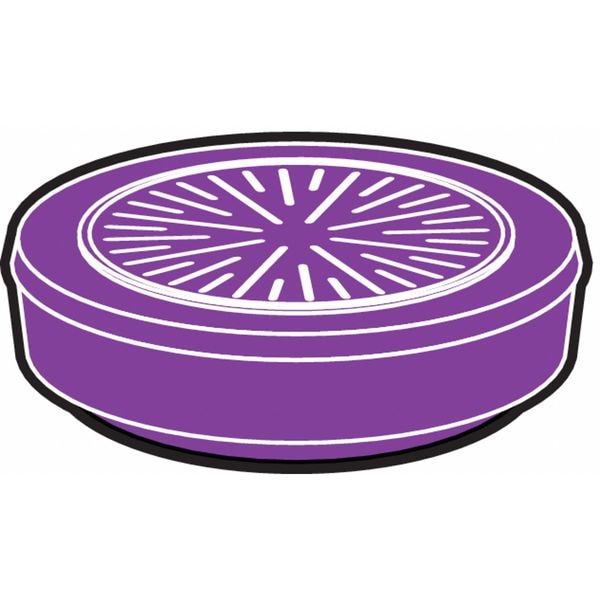 Filter, P100, Magenta, 4 PK, NIOSH