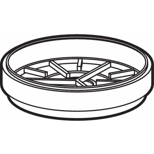 Filter Holder and Retainer Cap, 2 PK, NIOSH Approved, OSHA Standard 1910.134