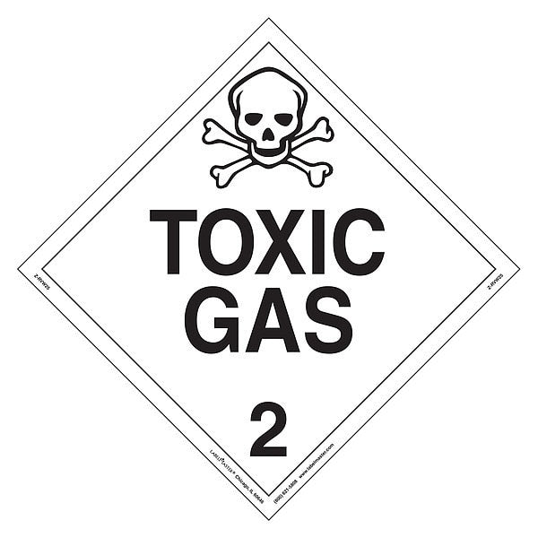 DOT Container Placard, Vinyl, PK25