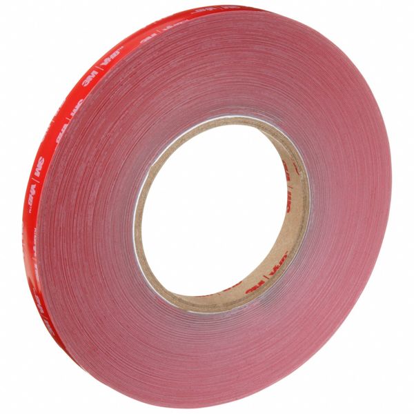 Double-Sided Foam Tape, 36yd L, 1/2