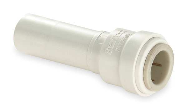 Polysulfone Reducing Stem, 3/4 in x 1/2 in Tube Size