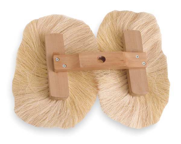 Texture Brush, Double, Hemp Fiber Bristles