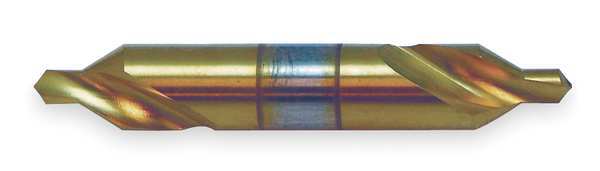 Drill/Countersink Bit, 82 Deg, #7, HSS, TiN