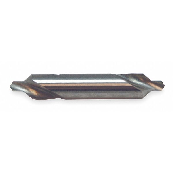Drill/Countersink, #3, OAL 3 In, 90 Deg.