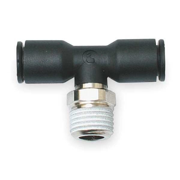 Male Branch Tee, 3/8 NPT Thread, PK10