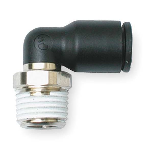 Male Elbow, Thread Size 1/4 In NPT, PK10