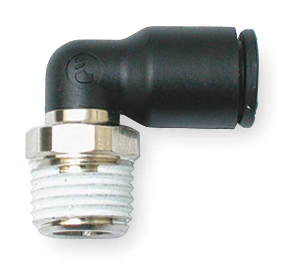 Male Elbow, Thread Size 1/2 In NPT, PK10