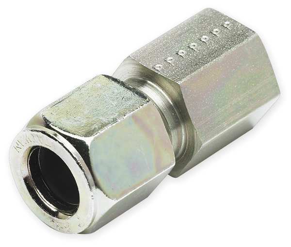 Connector, Zinc Steel, CompxF, 1/4Inx1/8In