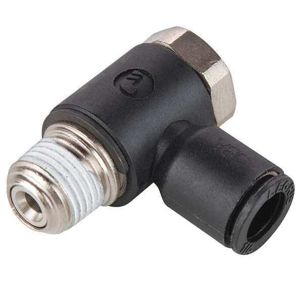 Flow Control Regulator, 1/4 In Tube Sz